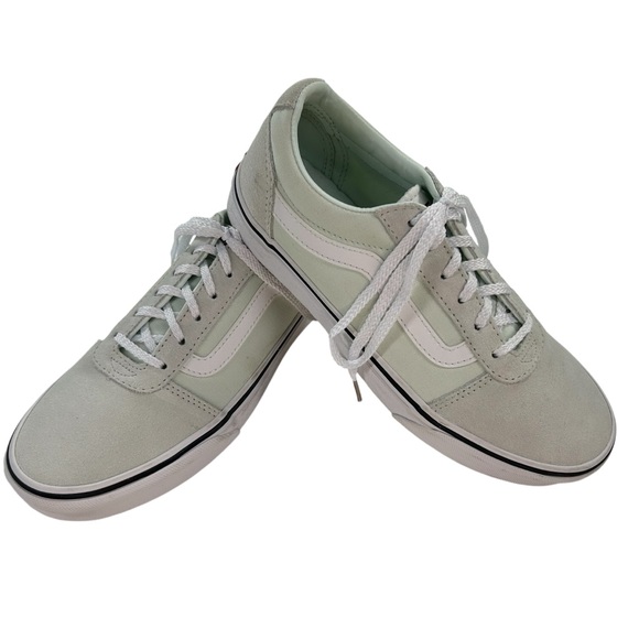 Vans Ward Lo Suede/Canvas Sneakers Size 7.5 Women's - Picture 1 of 13